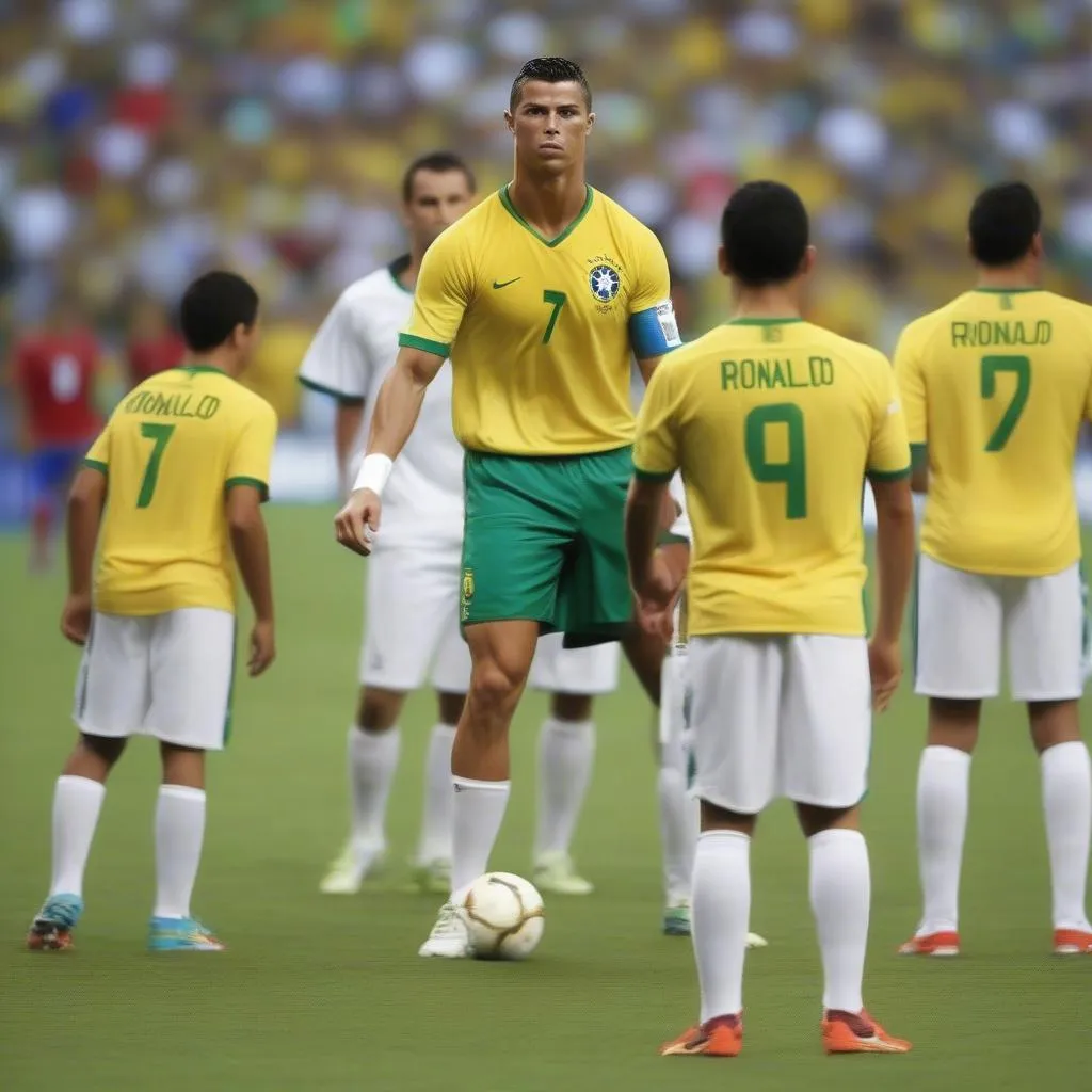 Ronaldo Brazil cao 1m83: Huyền thoại với chiều cao khiêm tốn