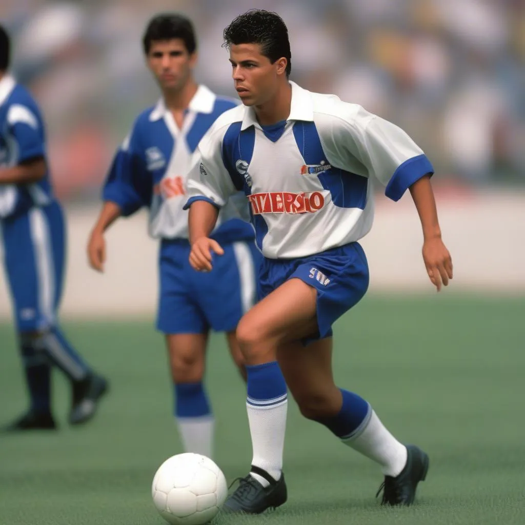 Ronaldo Brazil khoác áo Cruzeiro năm 1993