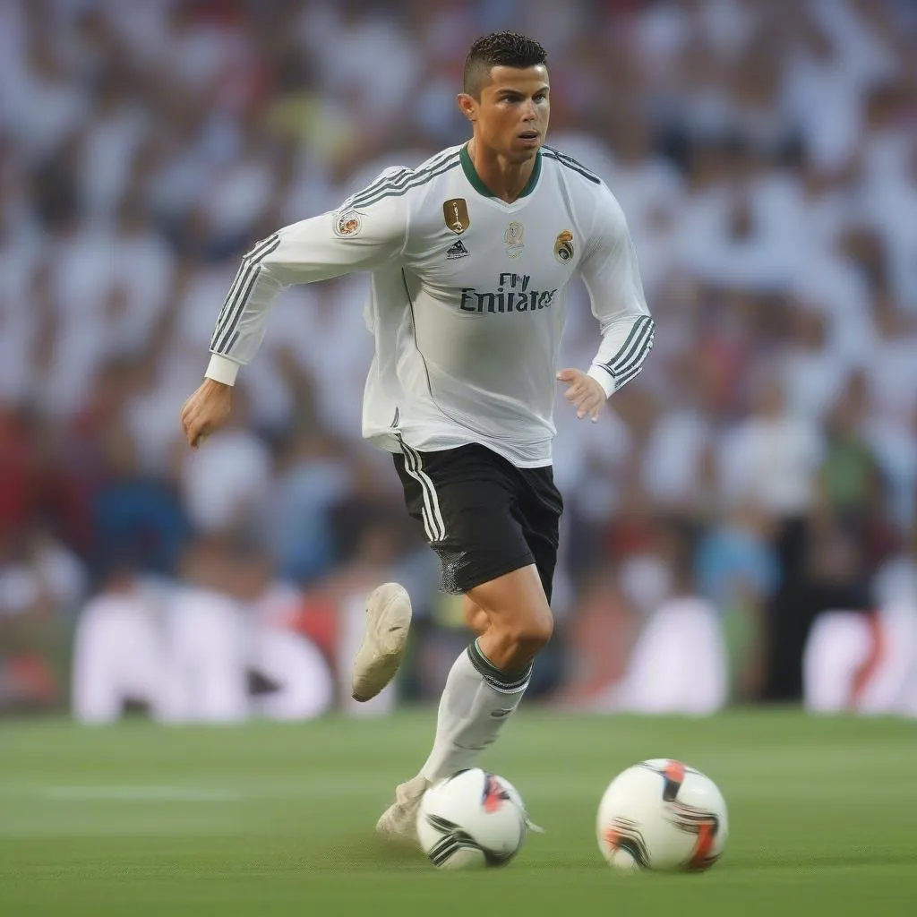 Ronaldo bứt tốc nhanh như chớp