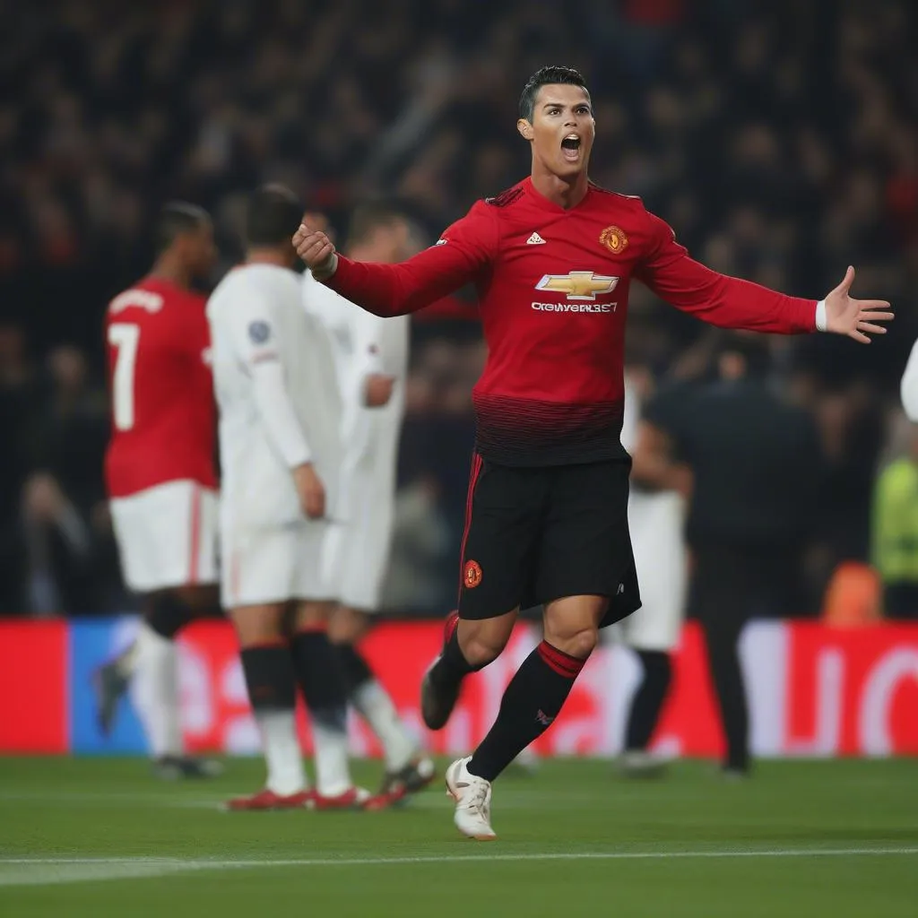 Ronaldo C1: Màn trình diễn ấn tượng tại Manchester United