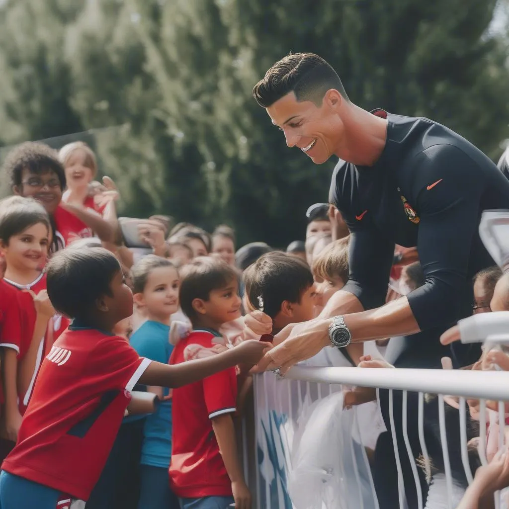 Ronaldo truyền cảm hứng