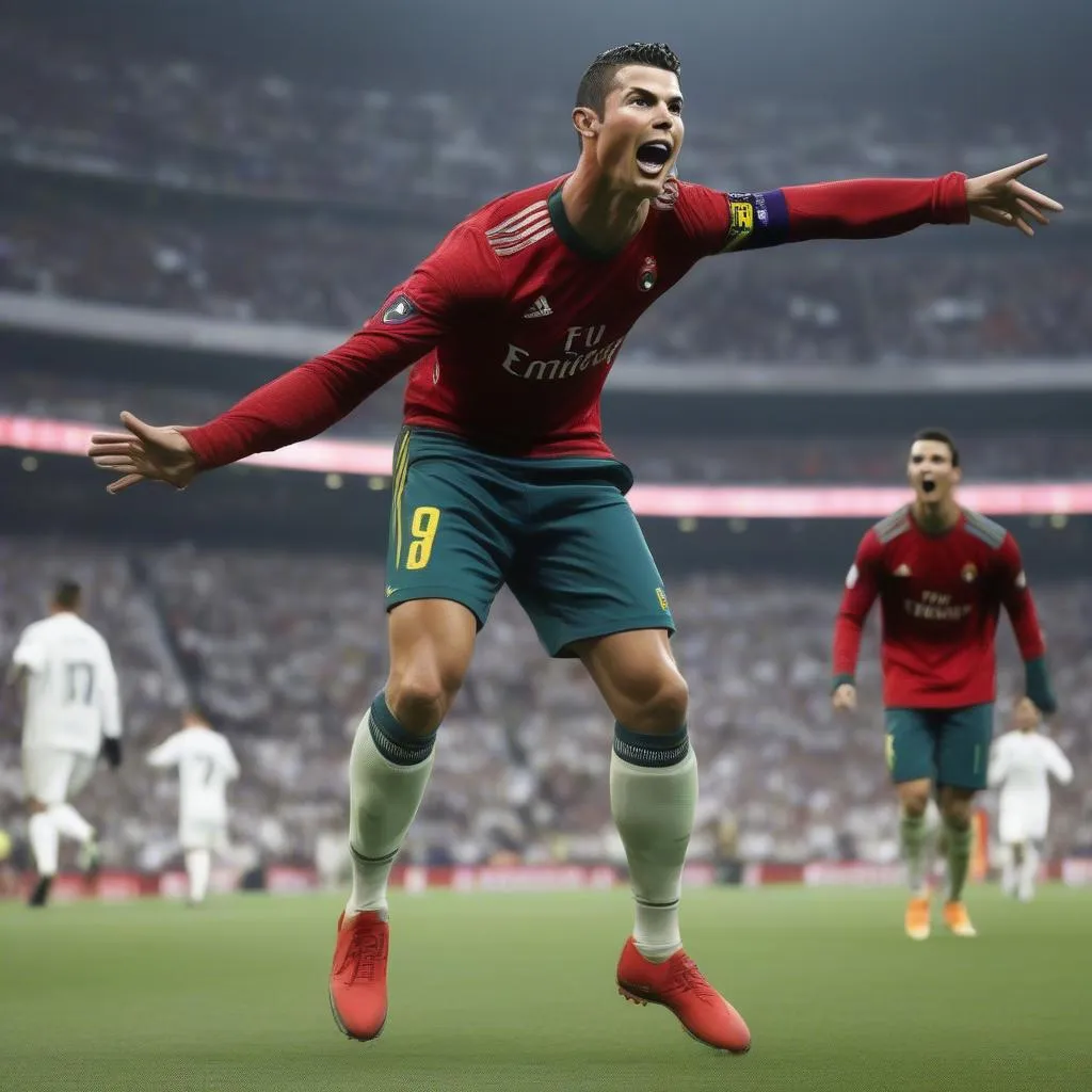 Cristiano Ronaldo luôn vượt qua mọi rào cản