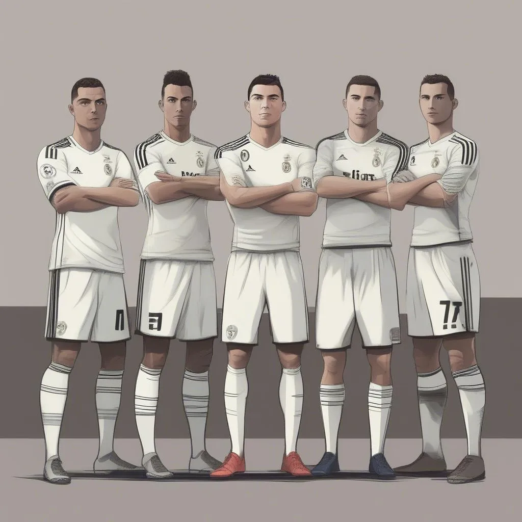 Chiều cao của Ronaldo