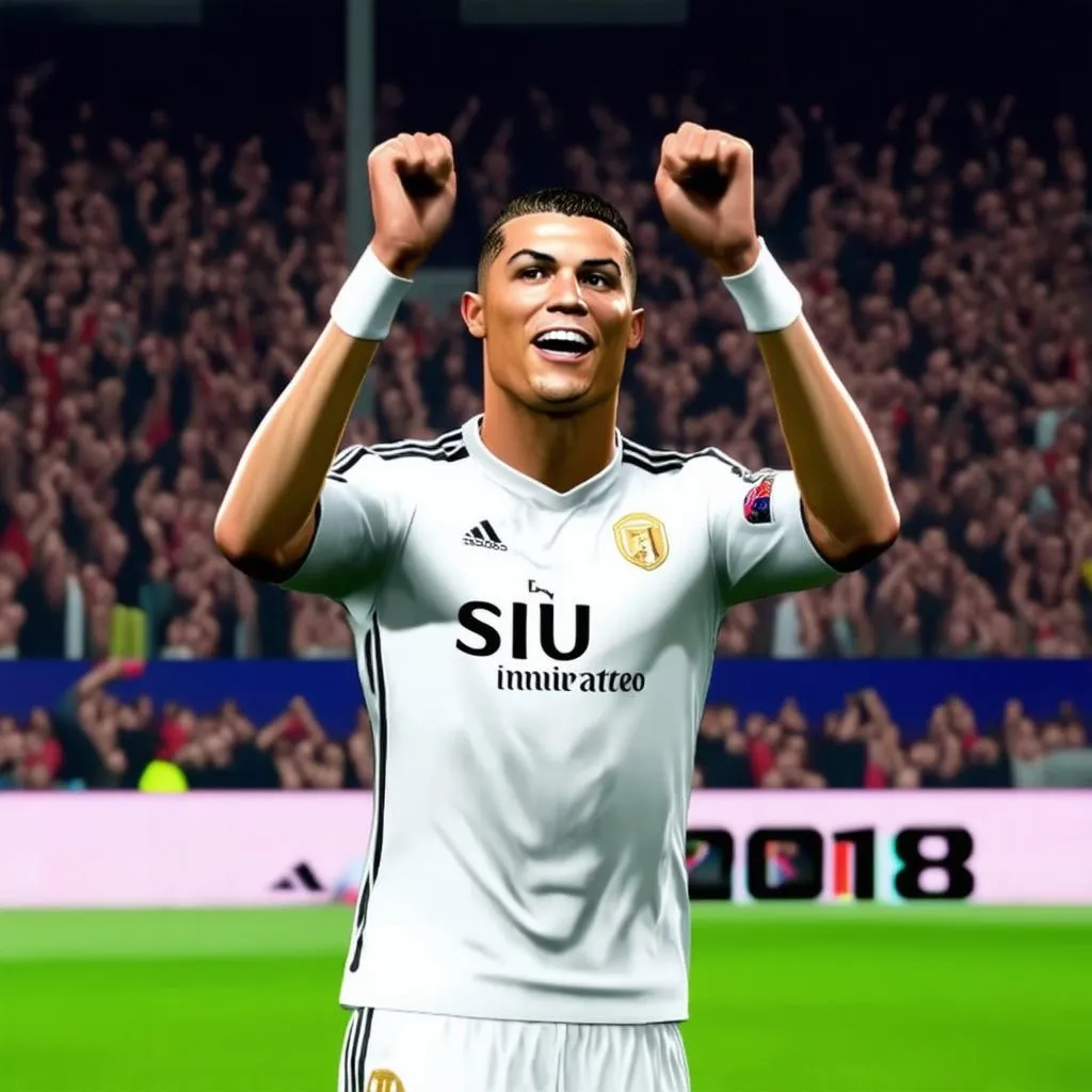 Ronaldo celebration