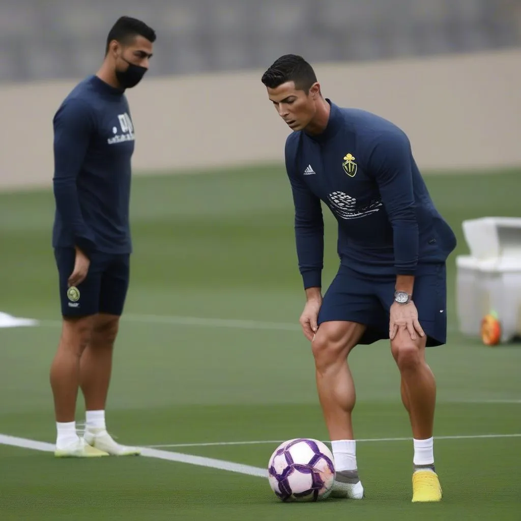 Ronaldo Chấn Thương Gối Chân - Cú Sốc Cho Người Hâm Mộ