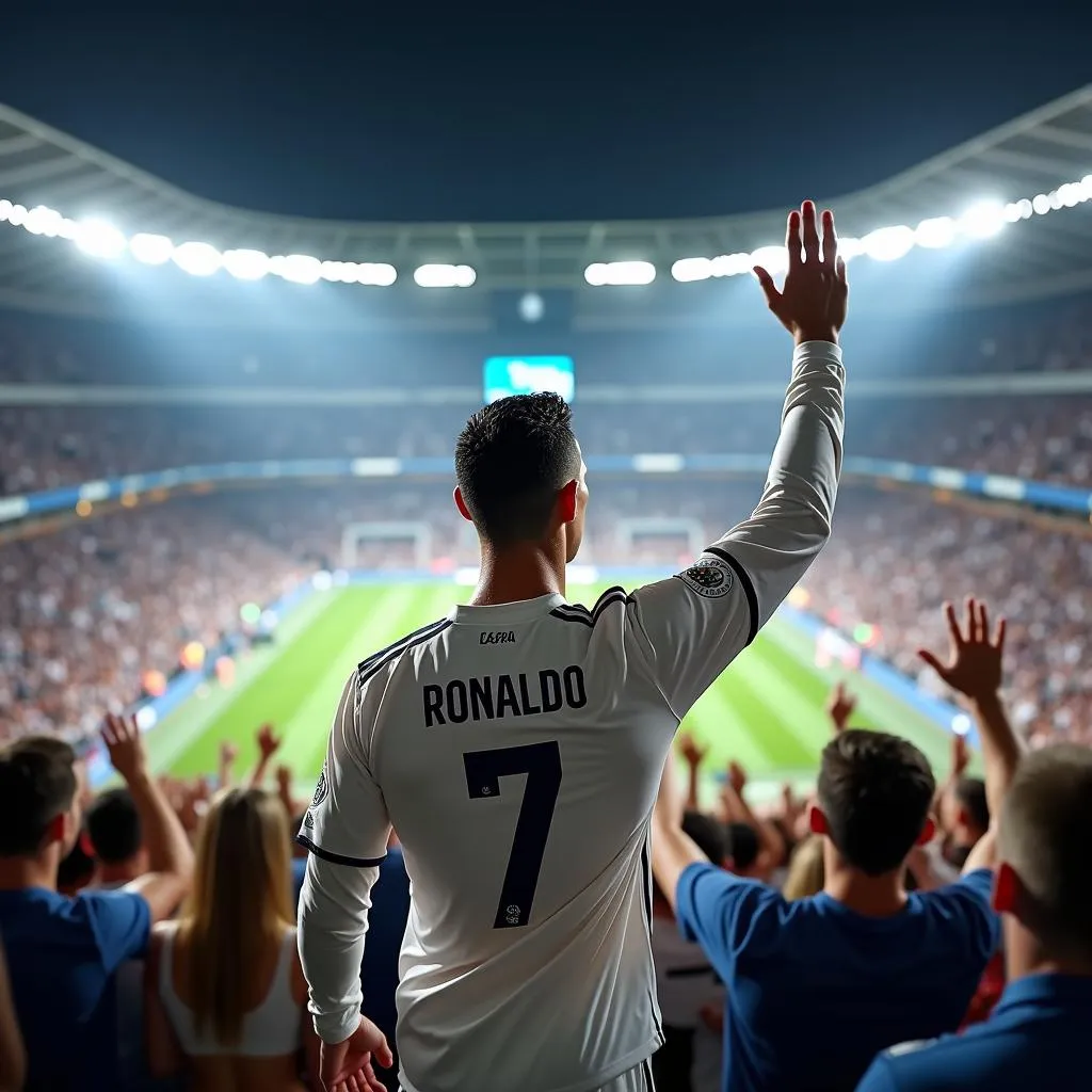 Ronaldo Chào Sân Bernabeu