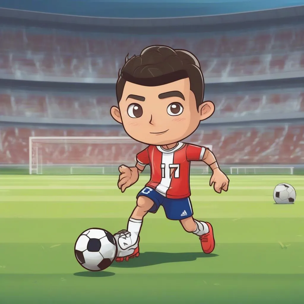 Ronaldo Chibi Training