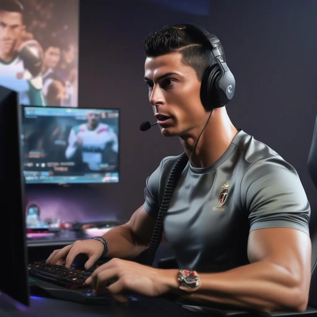 Ronaldo chơi LOL: Pha xử lý siêu phàm