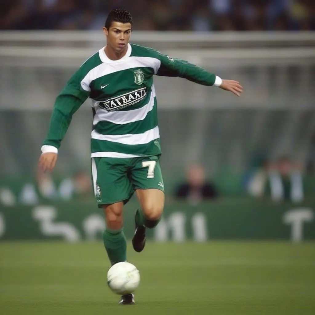 Ronaldo chuyển đến MU từ Sporting