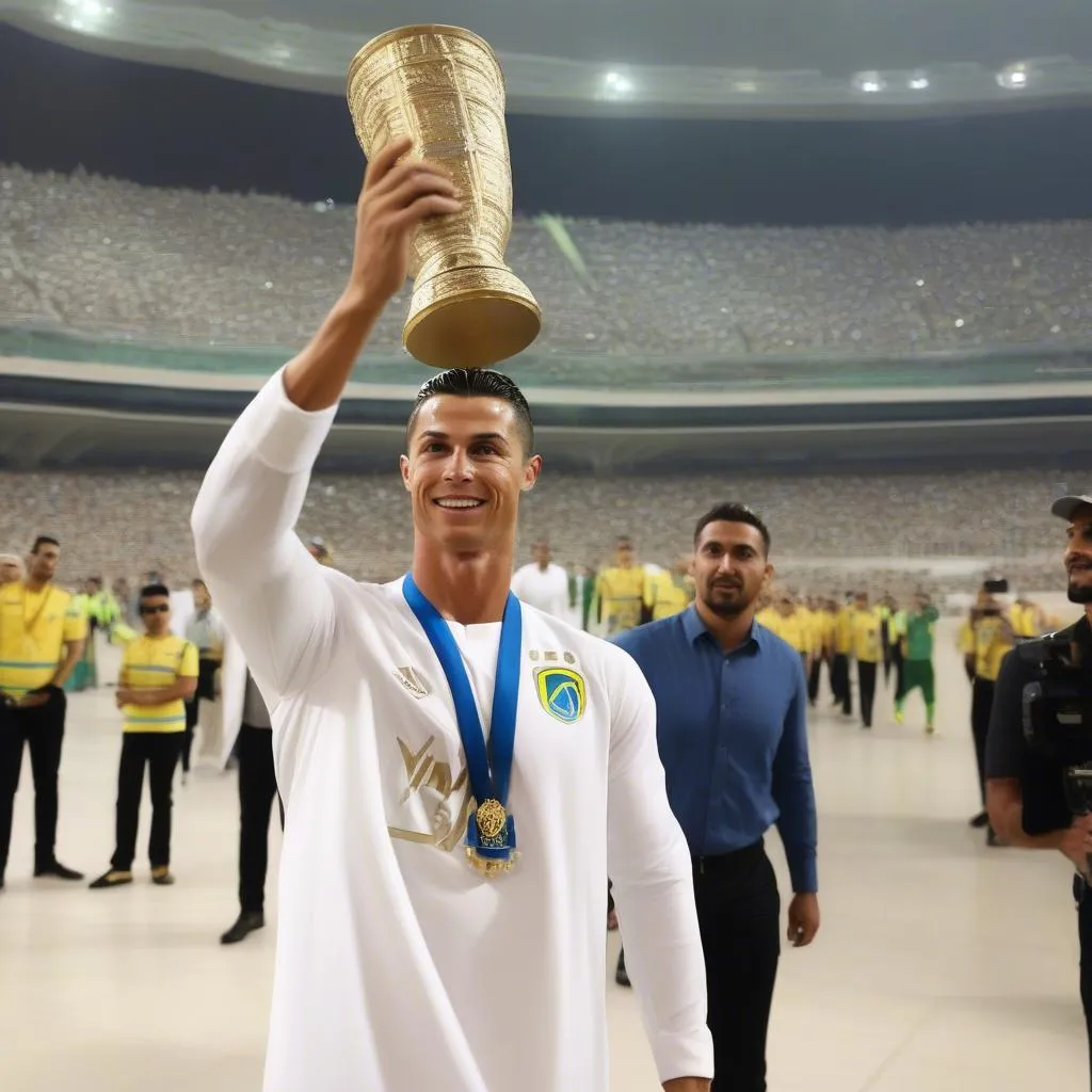 Ronaldo chuyển đến Al-Nassr: Kỷ lục lương và giấc mơ chinh phục đỉnh cao