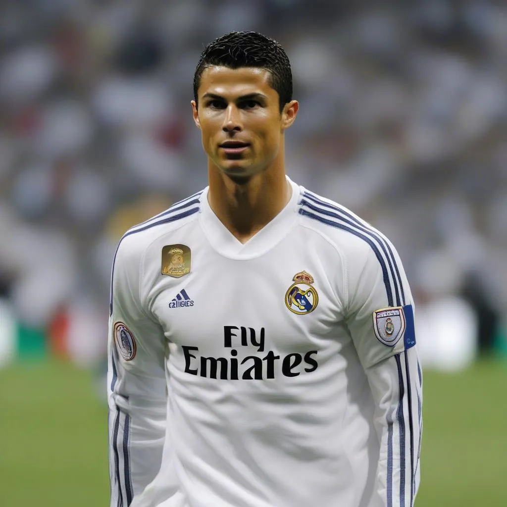 Ronaldo gia nhập Real Madrid năm 2009