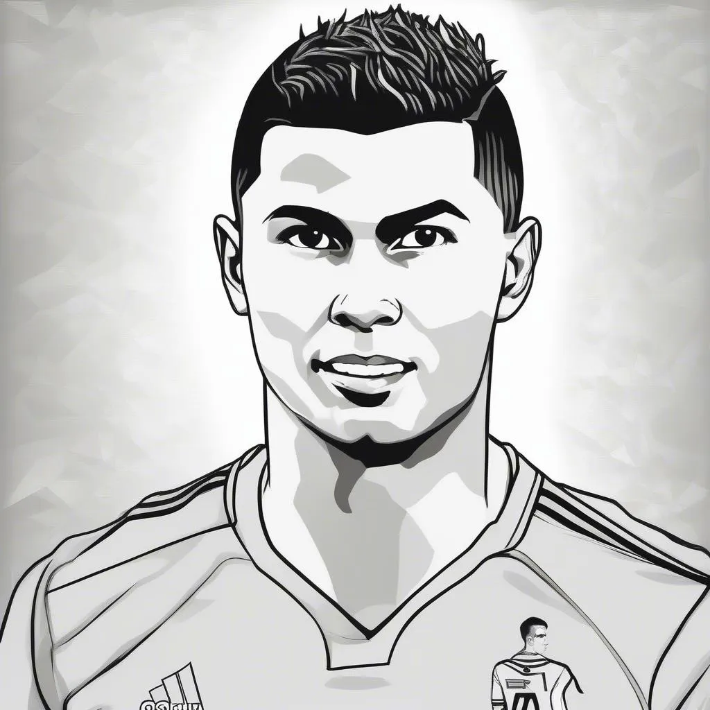 Ronaldo Coloring Pages for Kids: Fun and Educational