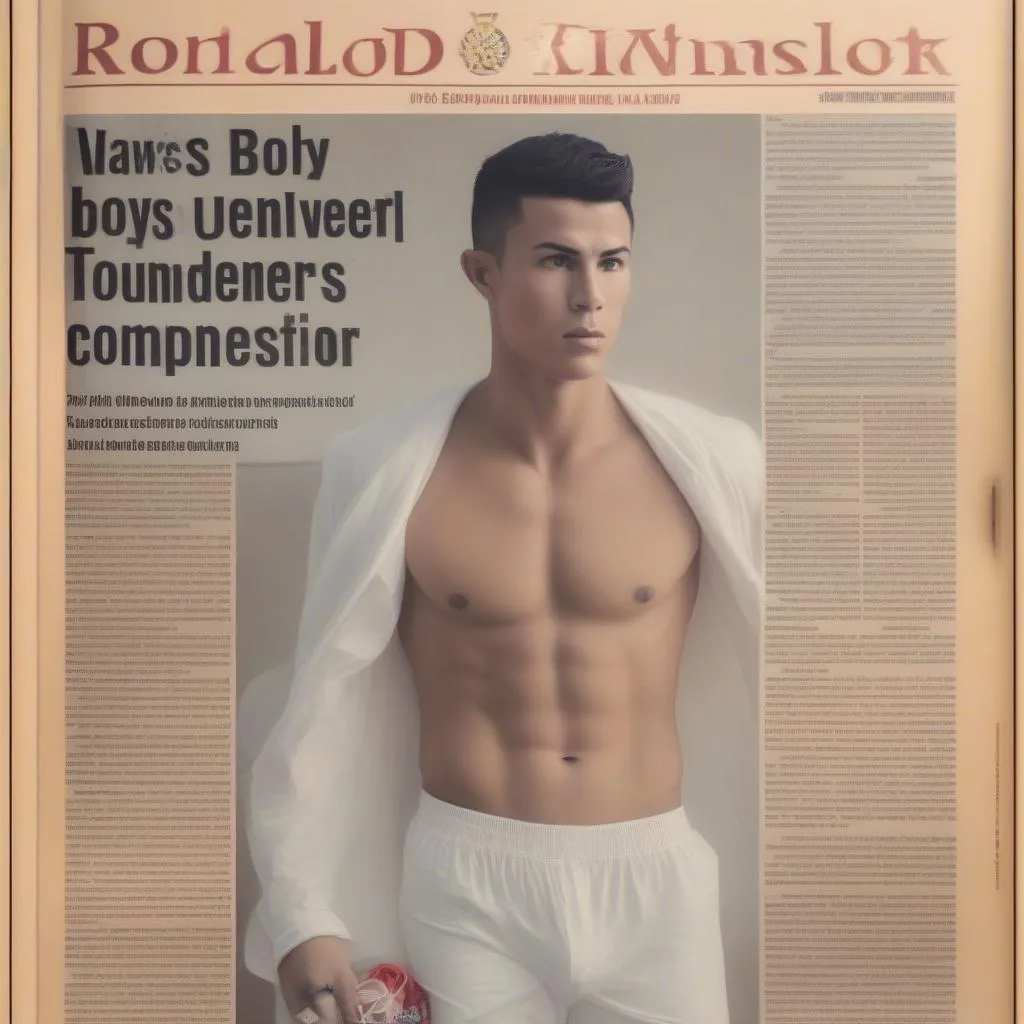 Phản Ứng Của Người Việt Nam Về Cuộc Thi Ronaldo CR7 Boys Underwear Competition