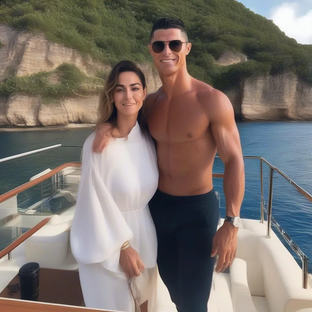 Ronaldo tận hưởng cuộc sống xa hoa