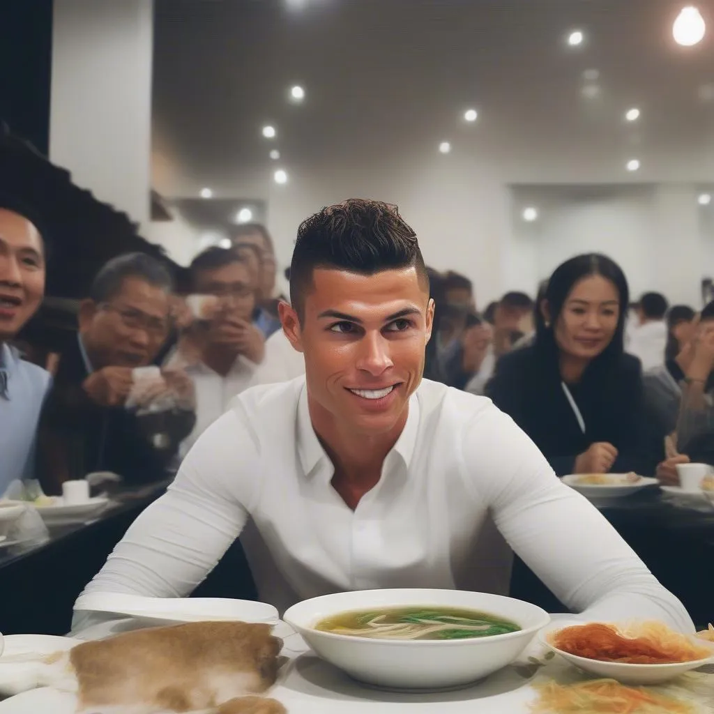 Ronaldo đá bóng cho nước nào? Anh từng thưởng thức món phở Việt Nam