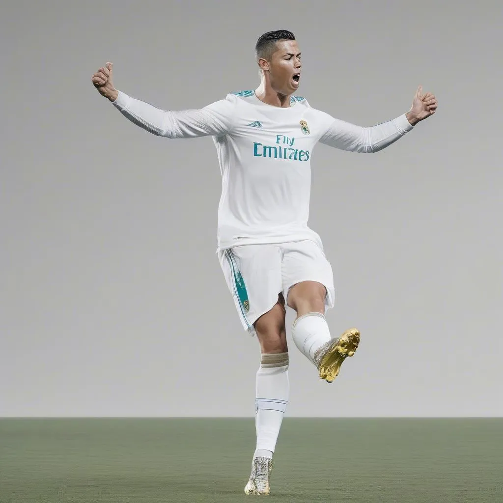 Ronaldo dabbing: Phong cách ăn mừng độc đáo của siêu sao bóng đá