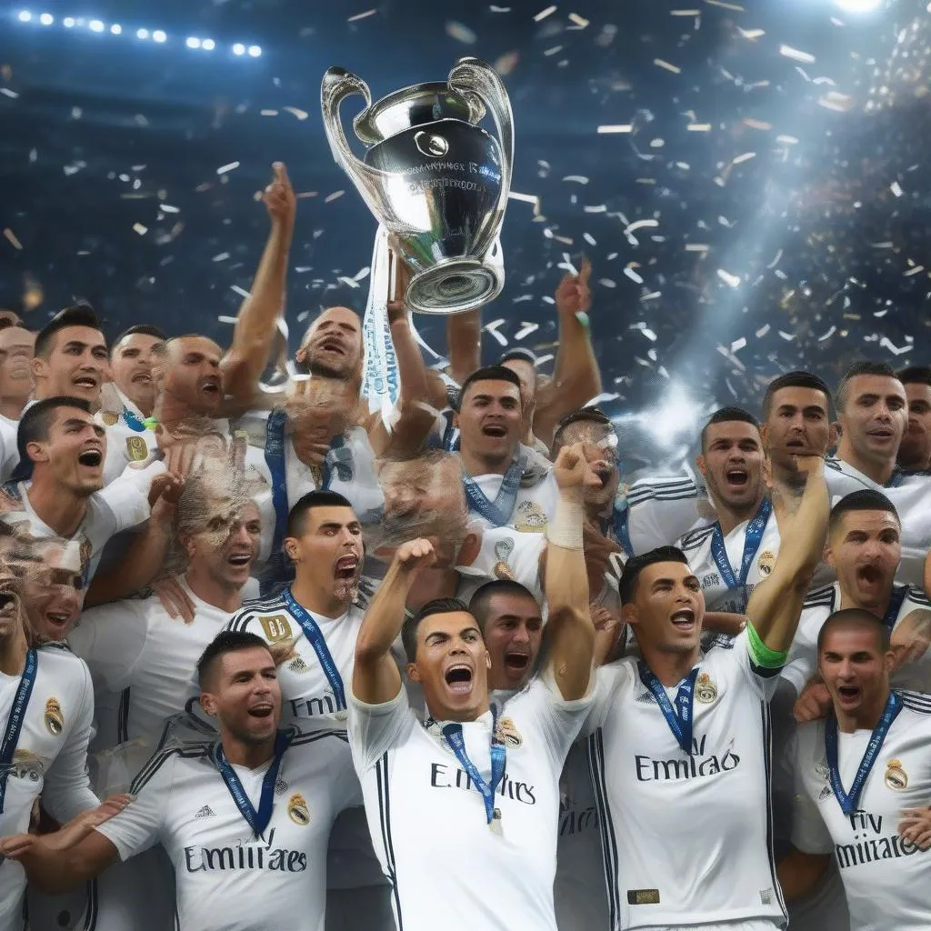 Ronaldo và Những Chiếc Cup Champions League