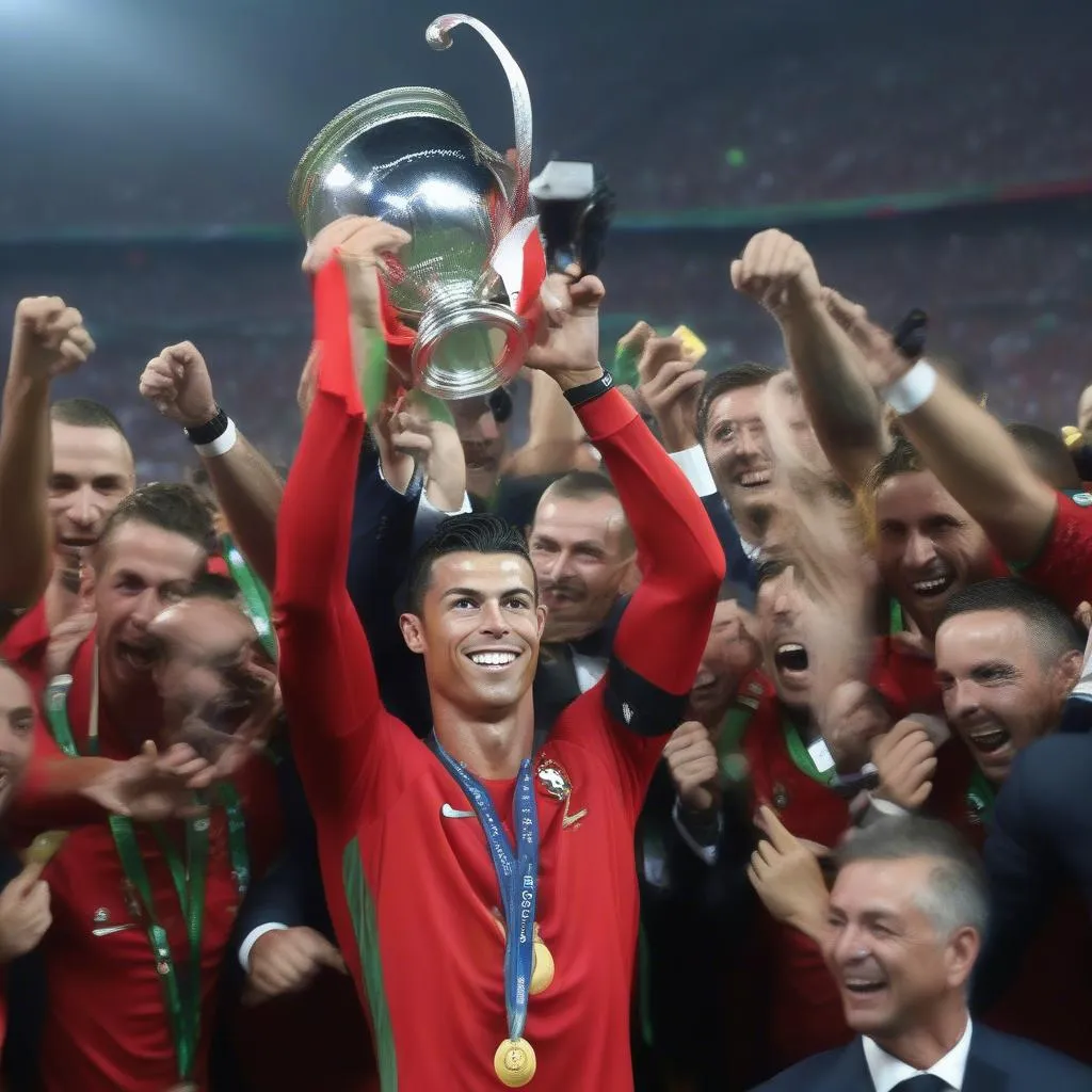 Ronaldo vô địch Euro 2016