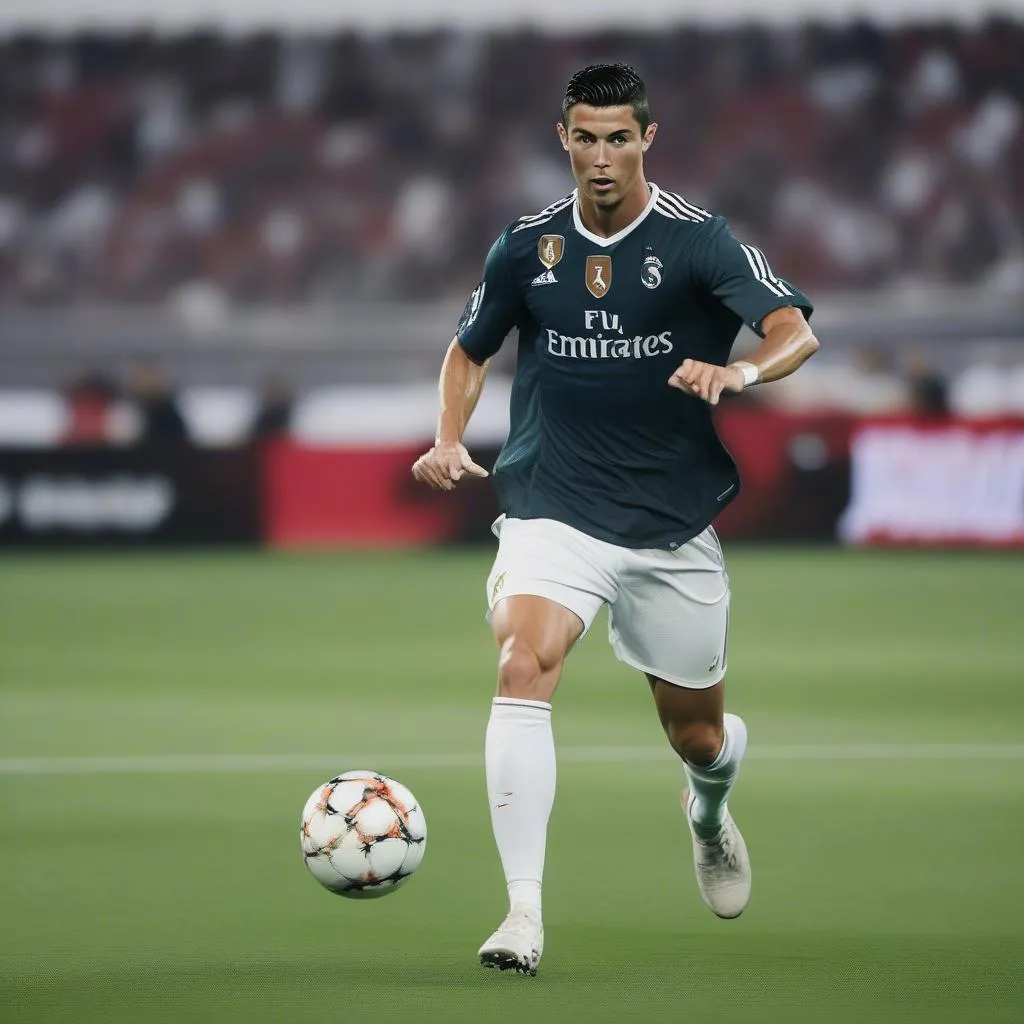 Ronaldo danh thời bóng đá