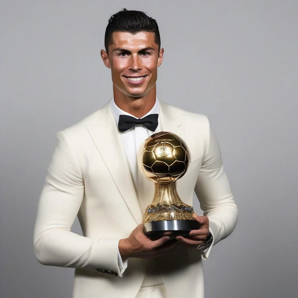 Ronaldo nhận danh hiệu Cầu thủ xuất sắc nhất thế giới