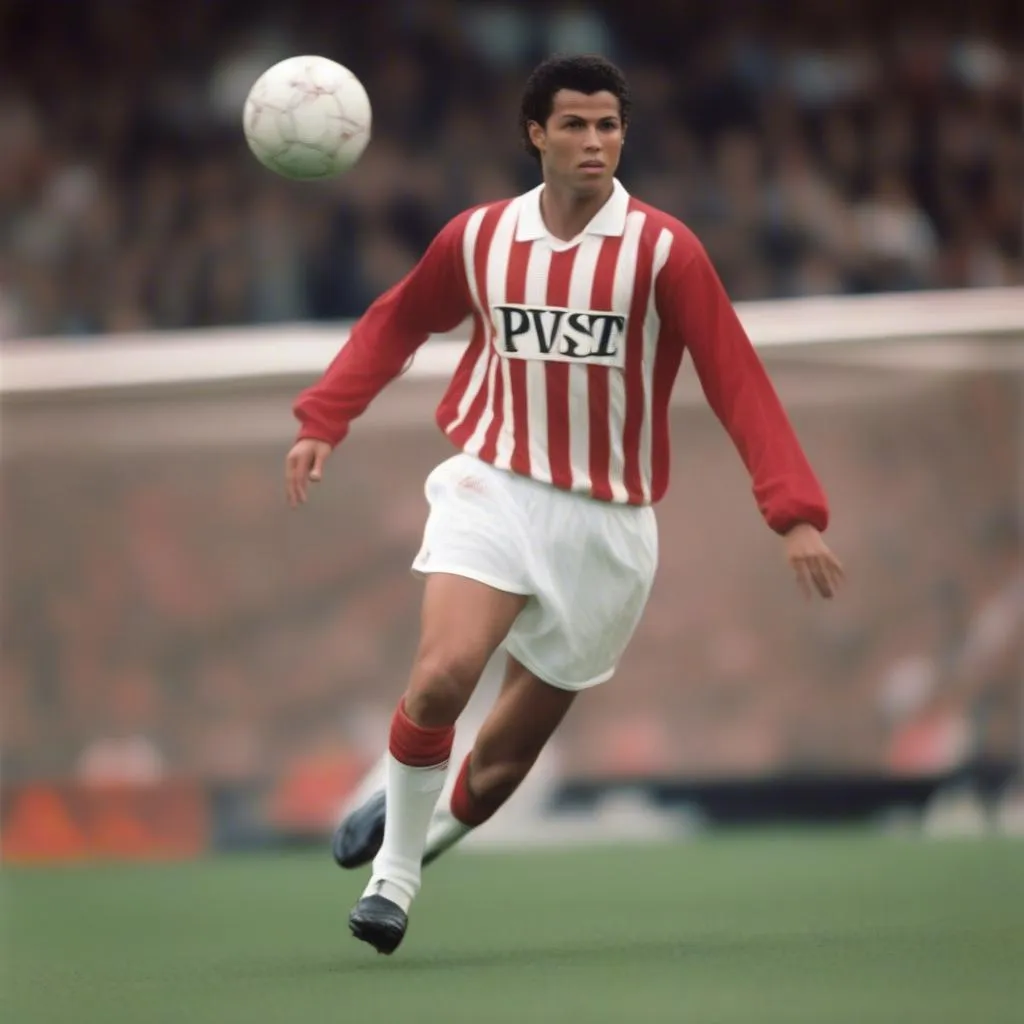 Ronaldo de Lima in action during his time at PSV Eindhoven