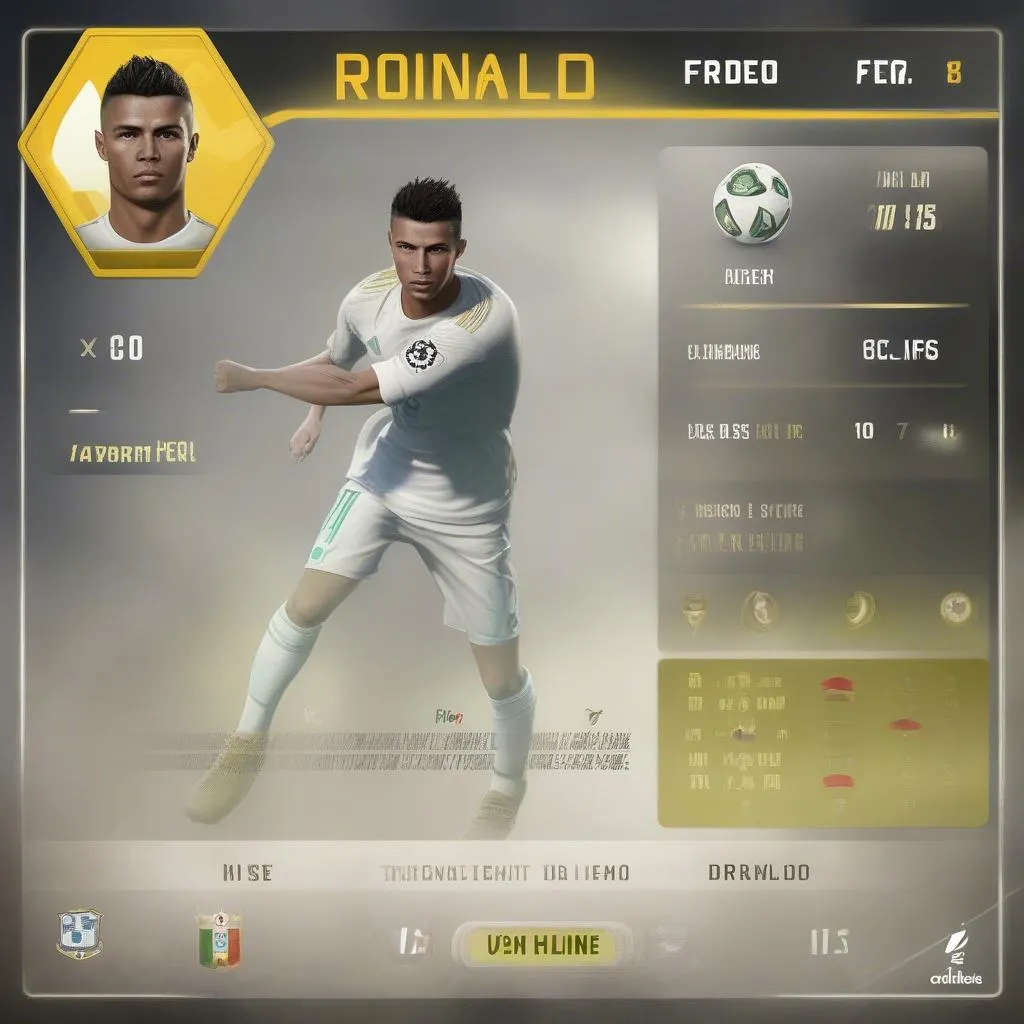 Chỉ số ấn tượng của Ronaldo de Lima FO4