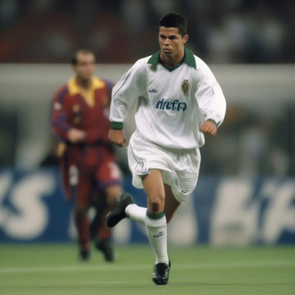 Ronaldo De Lima trong trận chung kết C1 năm 1999