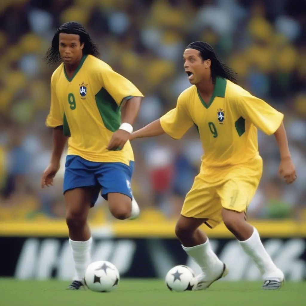 Ronaldo de Lima vs Ronaldinho: Vua điệu kỹ thuật và bùng nổ sức mạnh