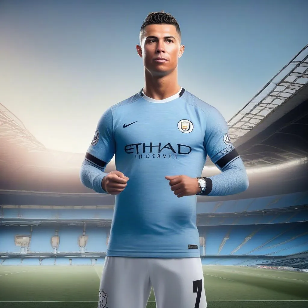 Ronaldo đến Man City: Tin đồn hay sự thật?