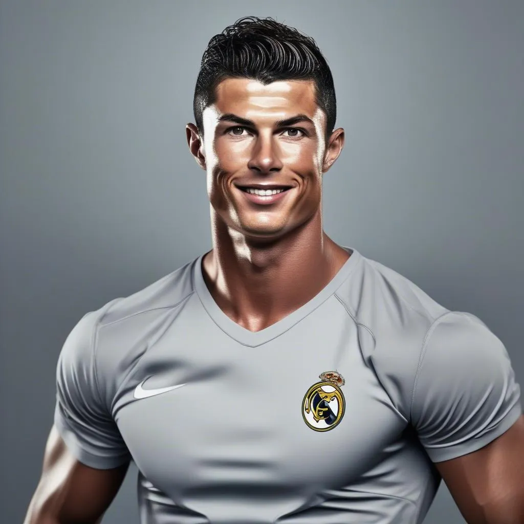 Cristiano Ronaldo - vẻ đẹp trai hoàn hảo với ngoại hình chuẩn, cơ bắp săn chắc