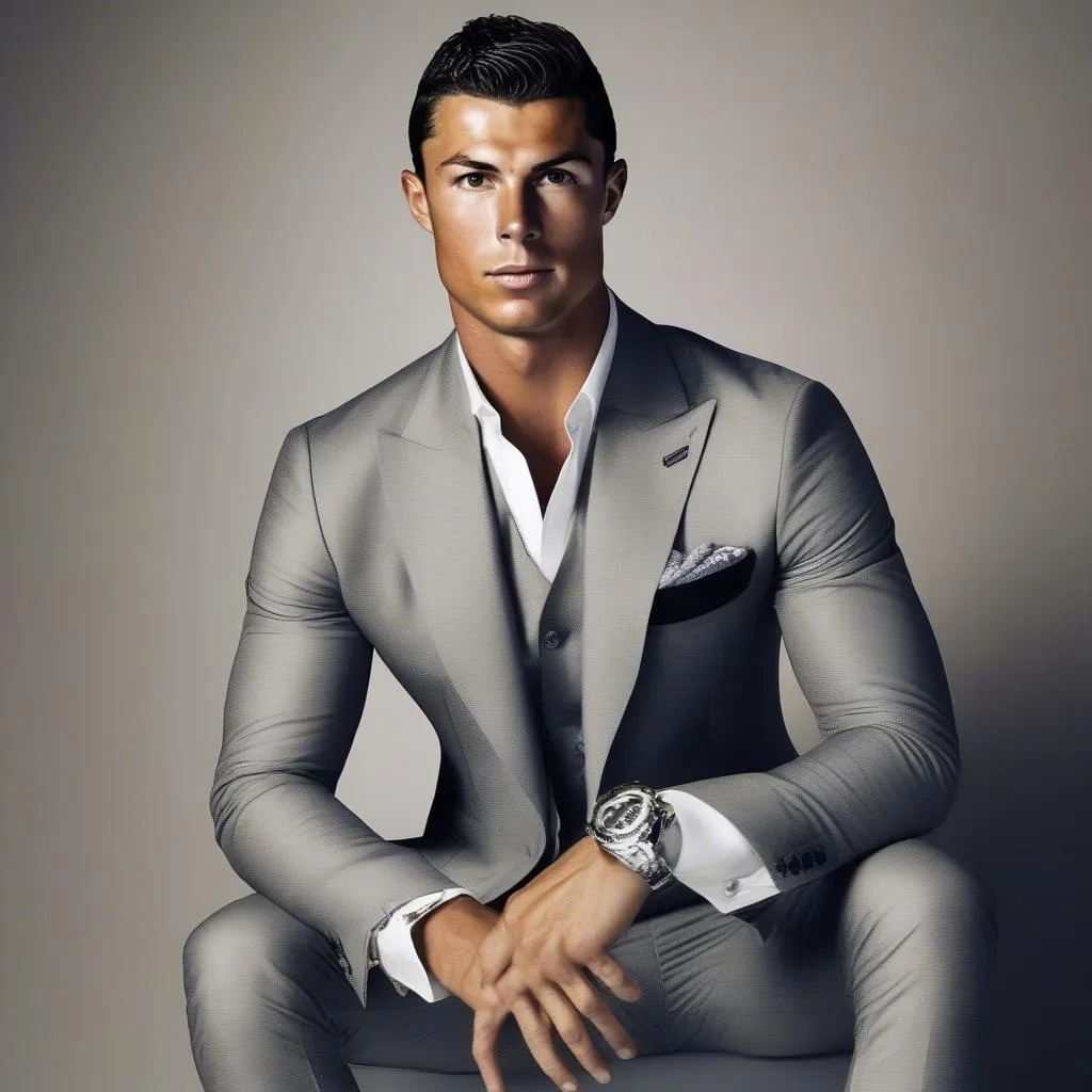 Cristiano Ronaldo đẹp trai và phong cách của anh