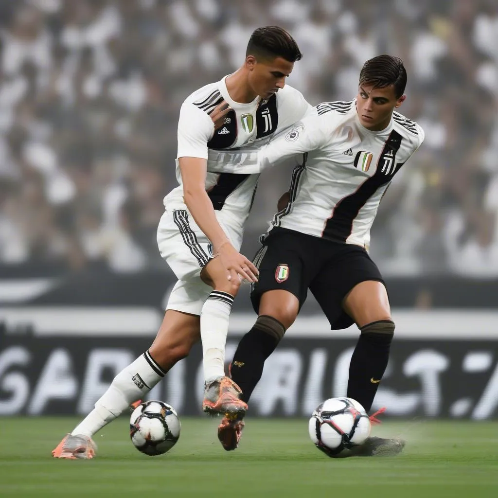 So sánh Ronaldo và Dybala về kỹ thuật và sự sáng tạo