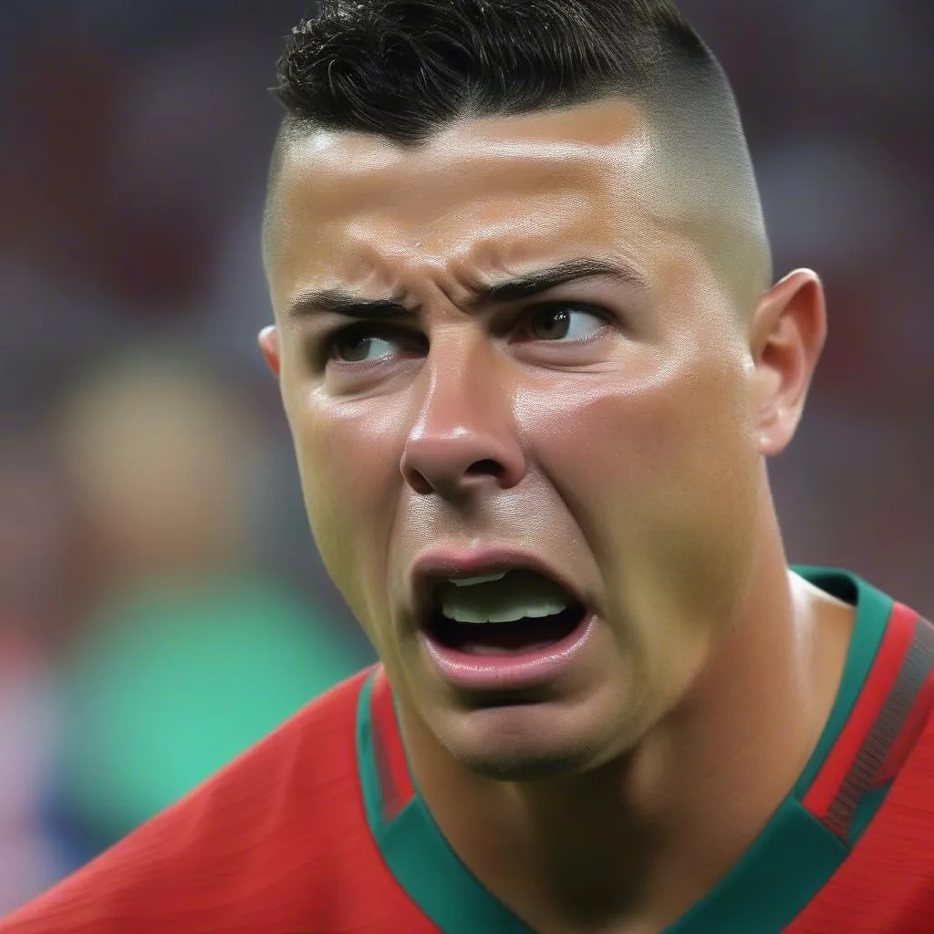 Ronaldo Euro 2016 Missed Penalty