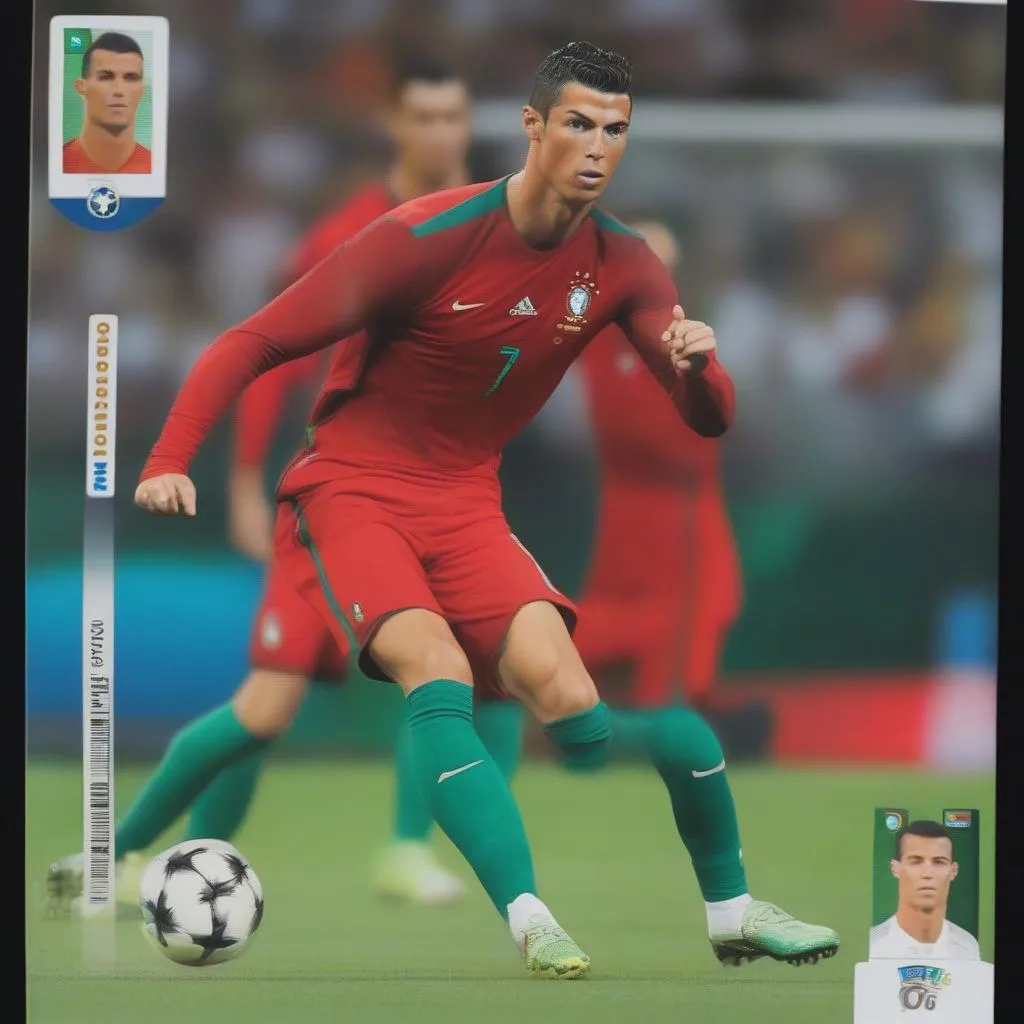 Ronaldo Euro 2016 Panini