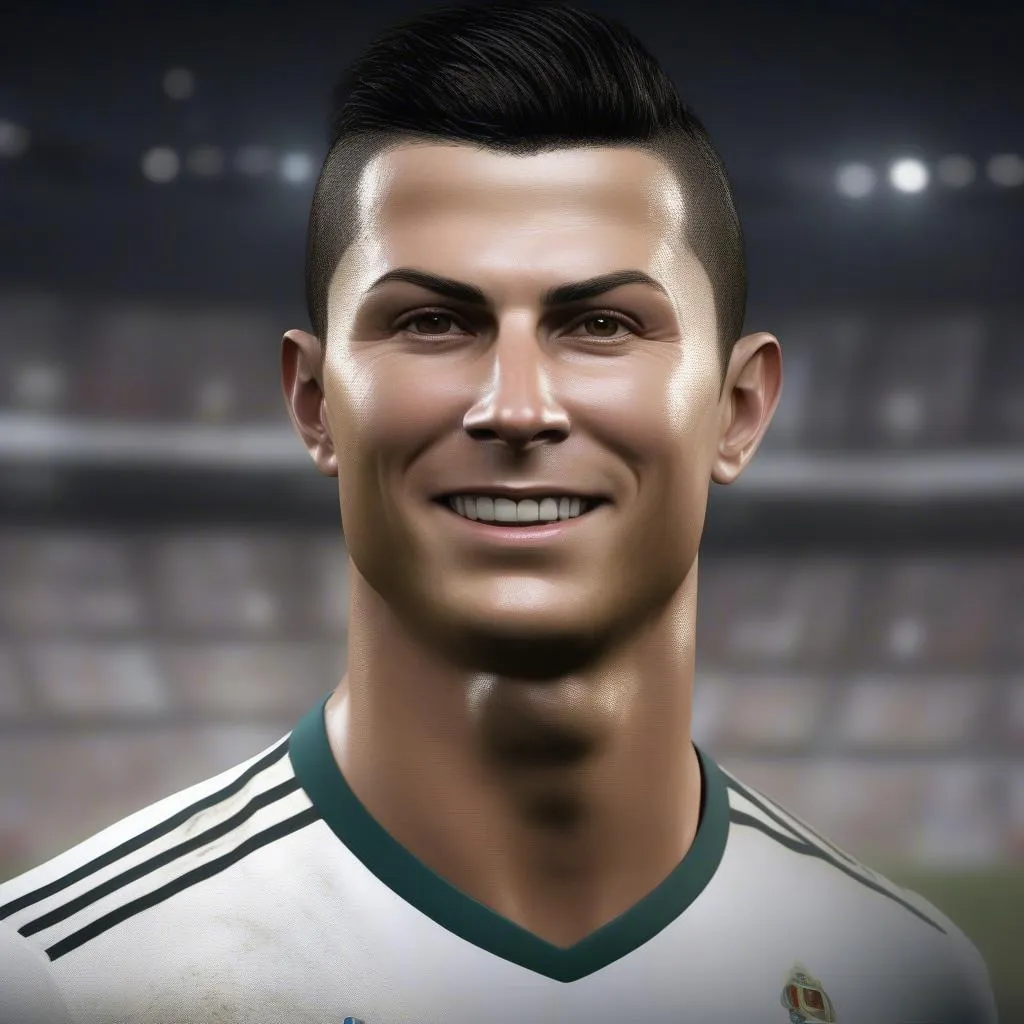 Ronaldo's Face in Games in FIFA Online 3: A Captivating Portrait