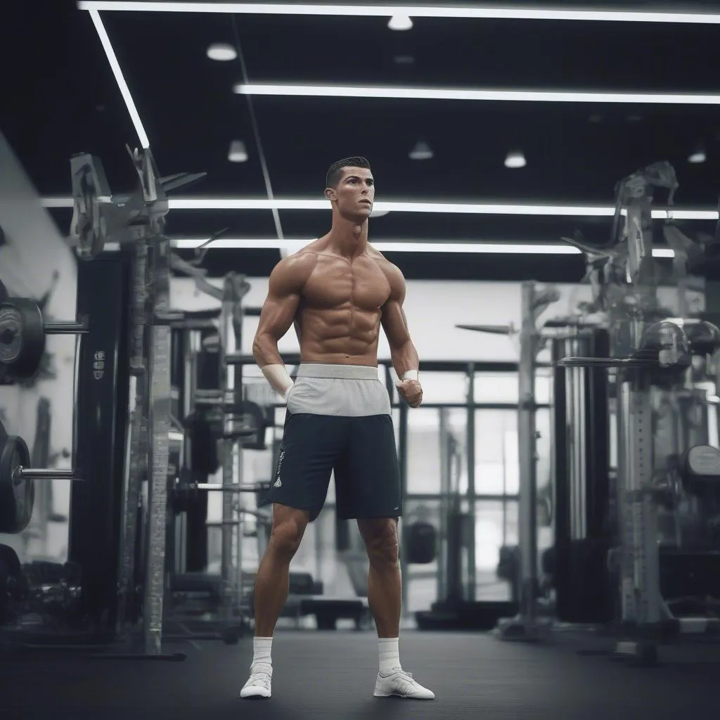 Ronaldo's Best Moments: Training Hard and Inspiring Others