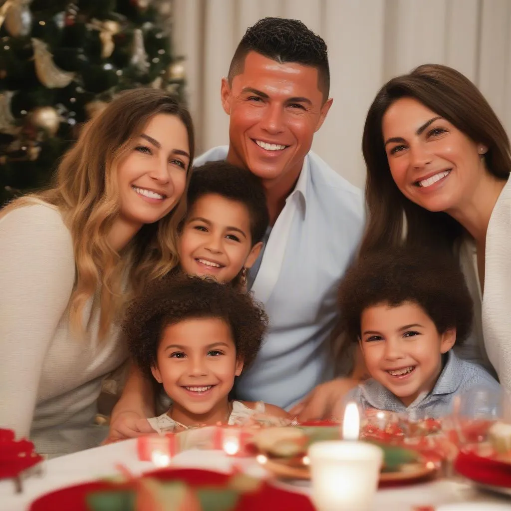 Gia đình Ronaldo: Nét đẹp truyền thống trong những bức ảnh ấm áp