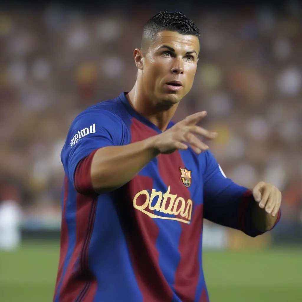 Ronaldo &quot;Fenômeno&quot; trong màu áo Barcelona