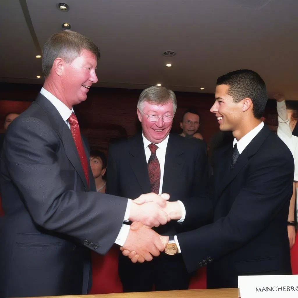 Ronaldo và Ferguson, sự gặp gỡ định mệnh tại MU