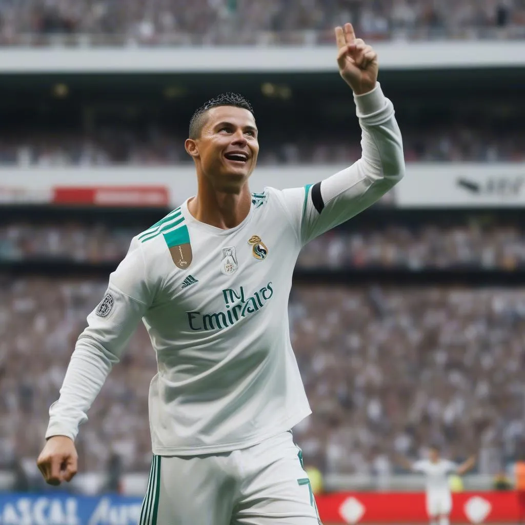 Ronaldo FO3 celebration