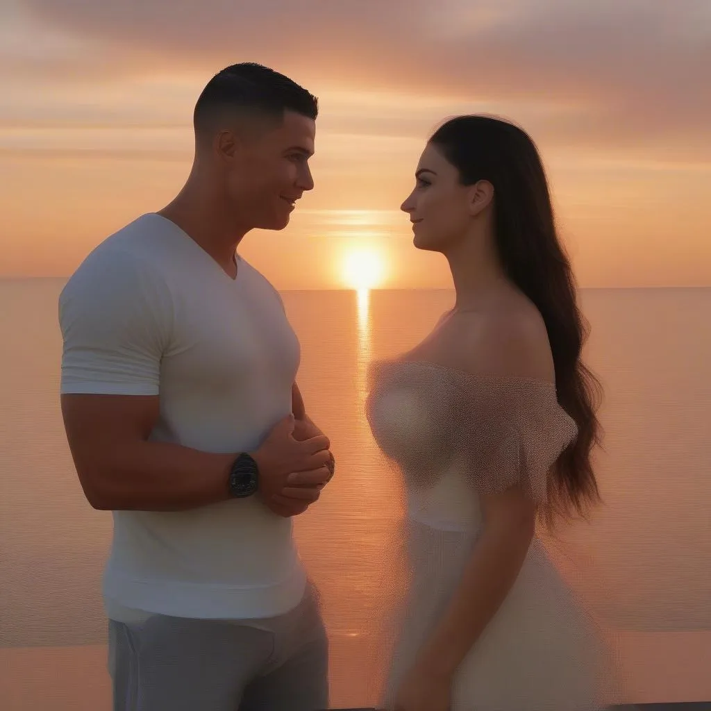 Câu chuyện tình yêu đầy cảm hứng của Ronaldo và Georgina