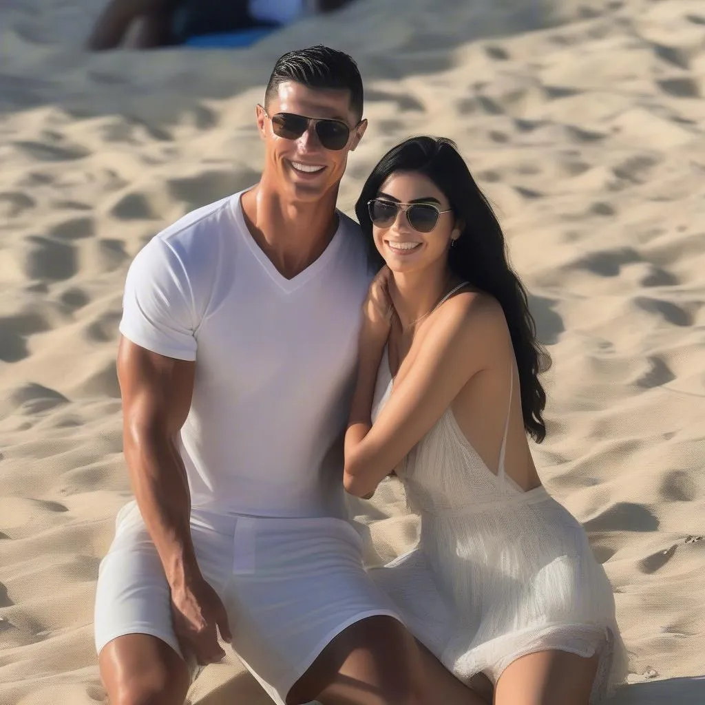 Ronaldo và Georgina đi du lịch