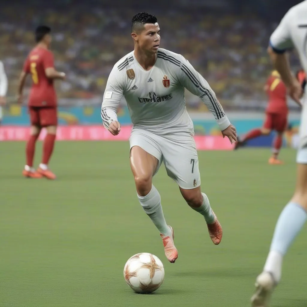 Ronaldo là nguồn cảm hứng cho cầu thủ Việt Nam