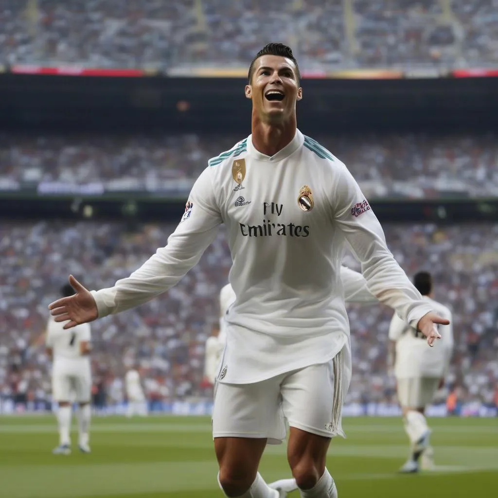 Ronaldo ghi bàn cho Real Madrid kỷ lục