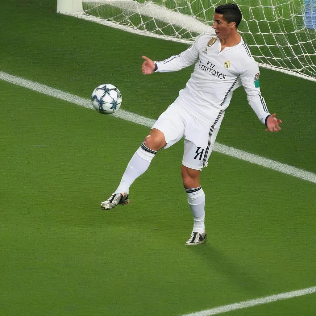 Pha ghi bàn ấn định chiến thắng của Ronaldo trong trận chung kết Champions League 2014