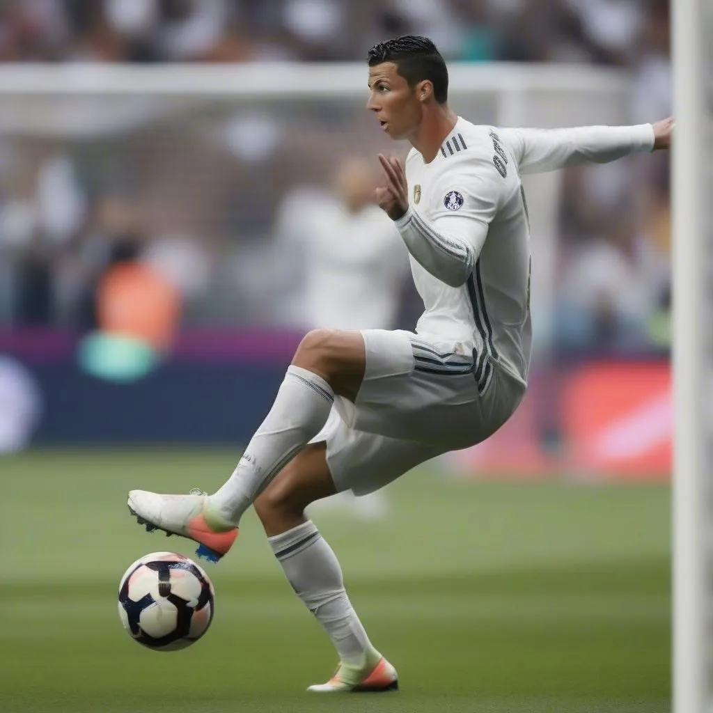 Ronaldo ghi bàn hiệu quả: Kỹ thuật điêu luyện và sự tập luyện nghiêm khắc