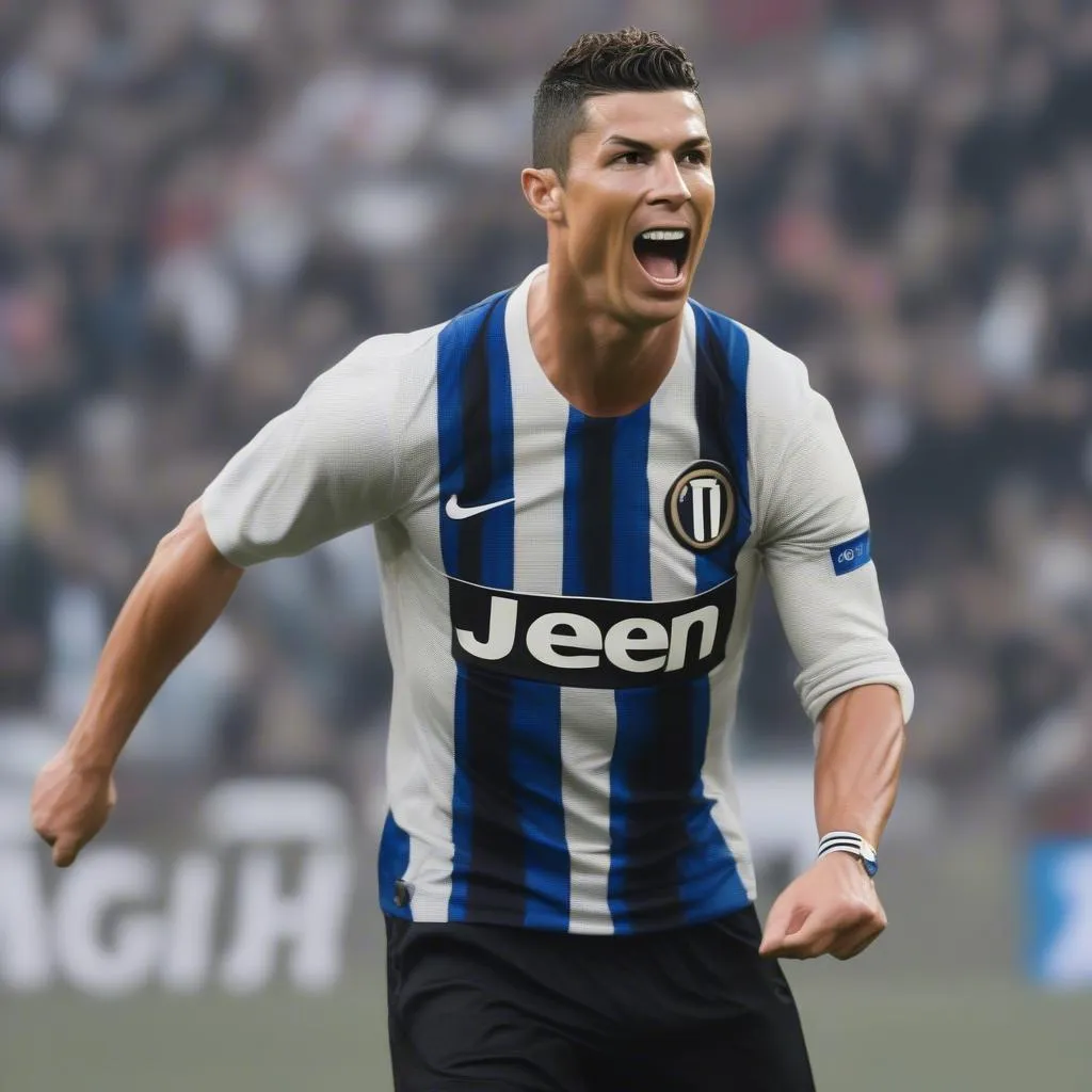 Ronaldo ghi bàn thắng cho Inter Milan