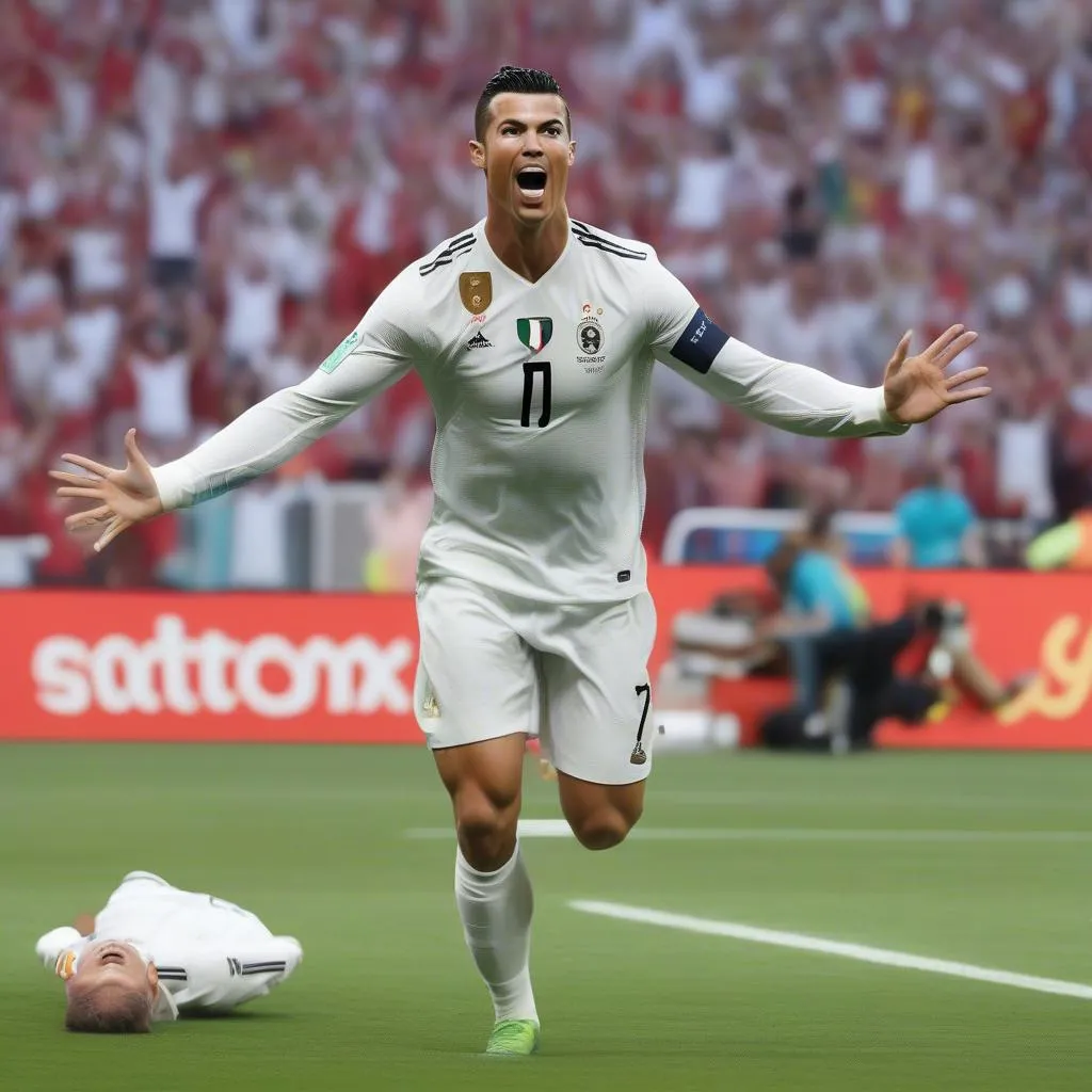 Ronaldo - Ghi bàn ở World Cup 2022 - Ảnh minh họa