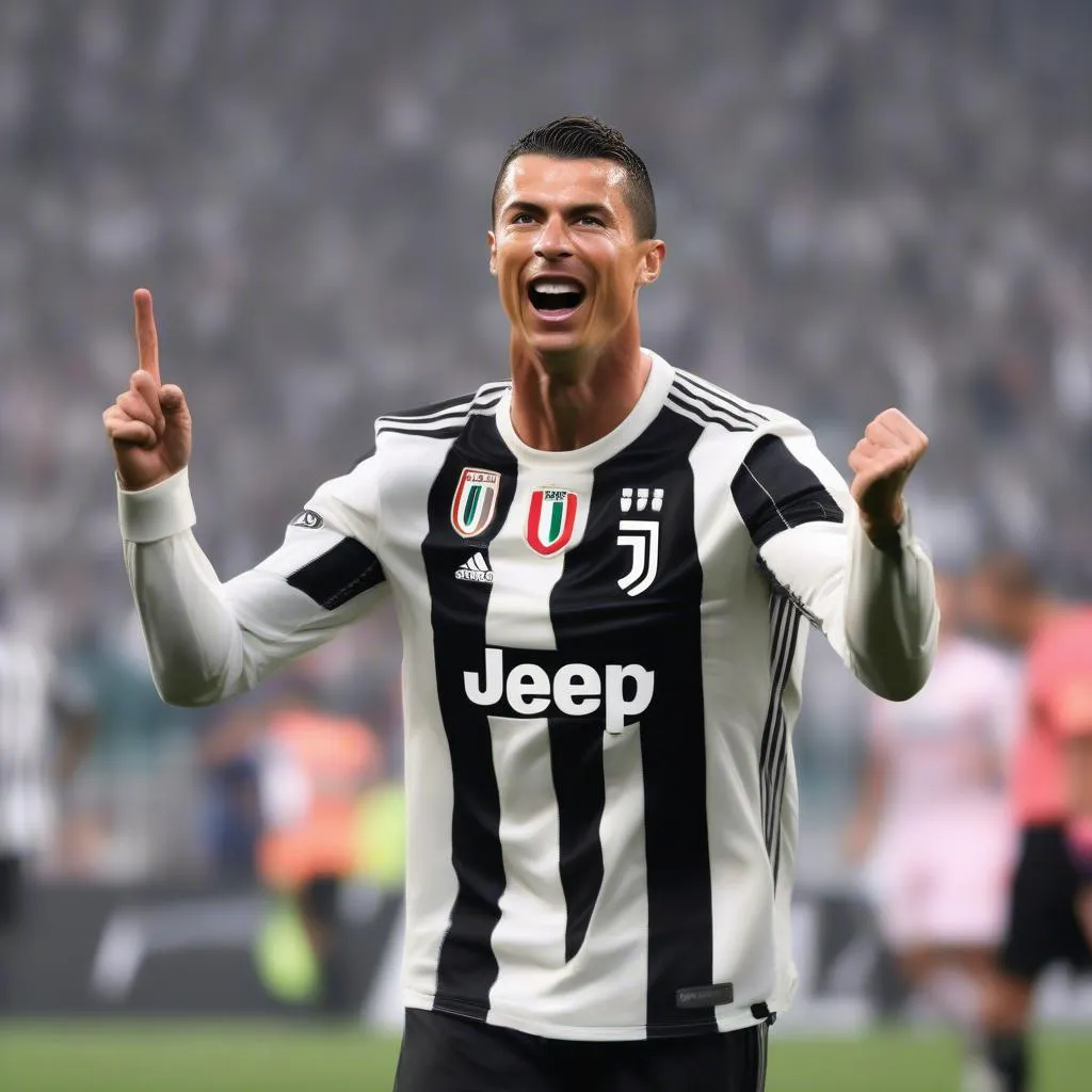 Cristiano Ronaldo ghi bàn tại Serie A