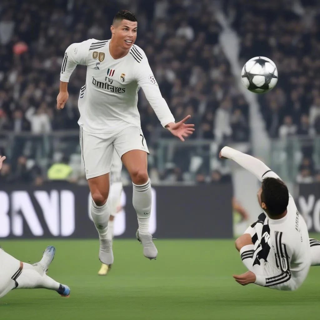 Ronaldo ghi bàn vào lưới Juventus 2018 - Phong độ bất khả chiến bại